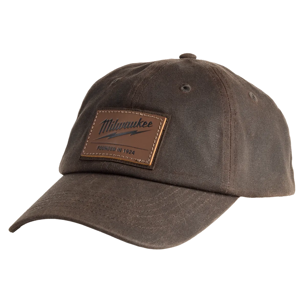 Milwaukee Waxed Canvas Adjustable Hat - Brown M772N