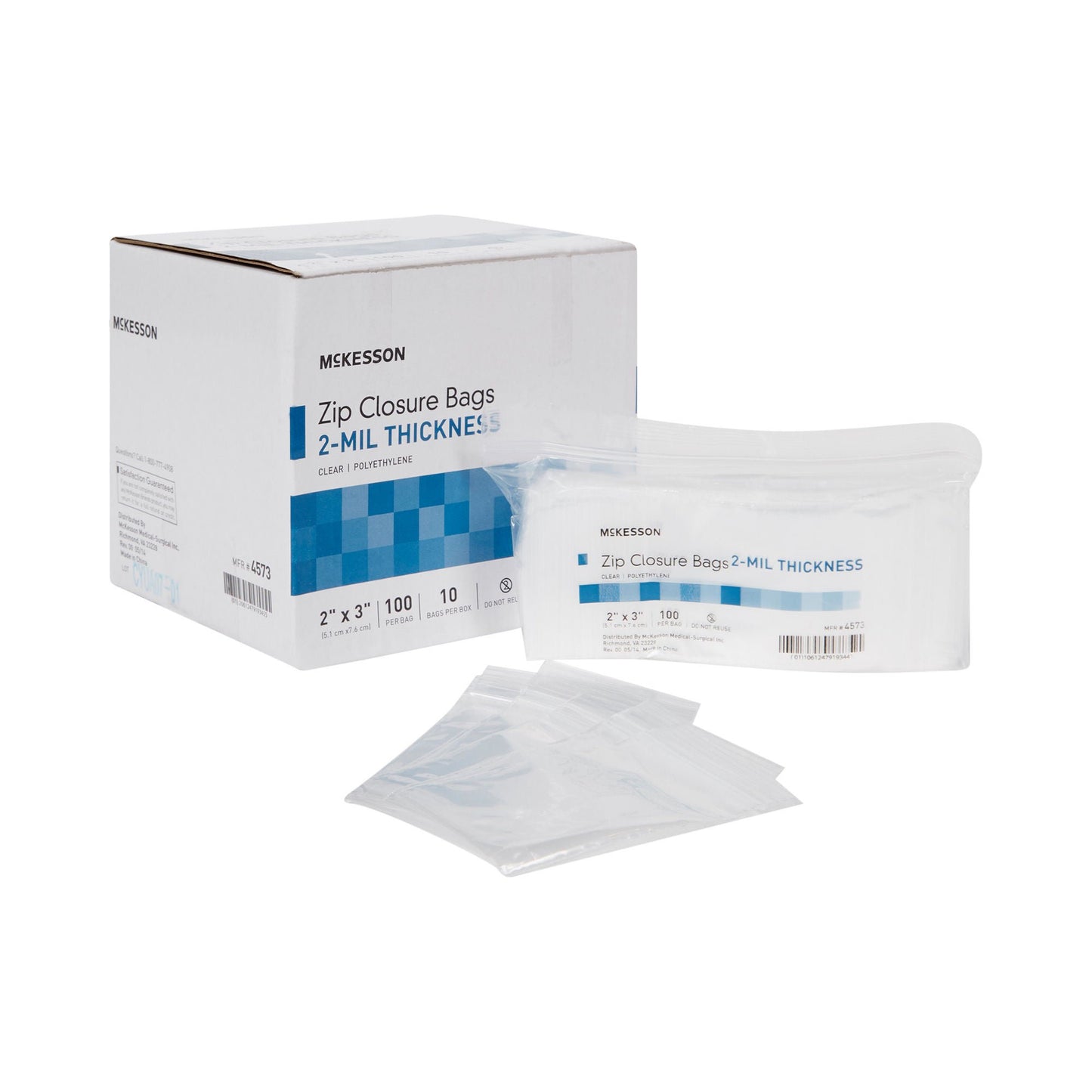 McKesson Zip Closure Bag, .
