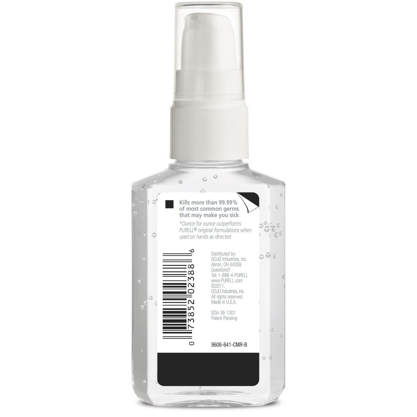 Purell® Advanced Hand Sanitizer 70% Ethyl Alcohol Gel, Pump Bottle