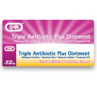 G & W® First Aid Antibiotic with Pain Relief