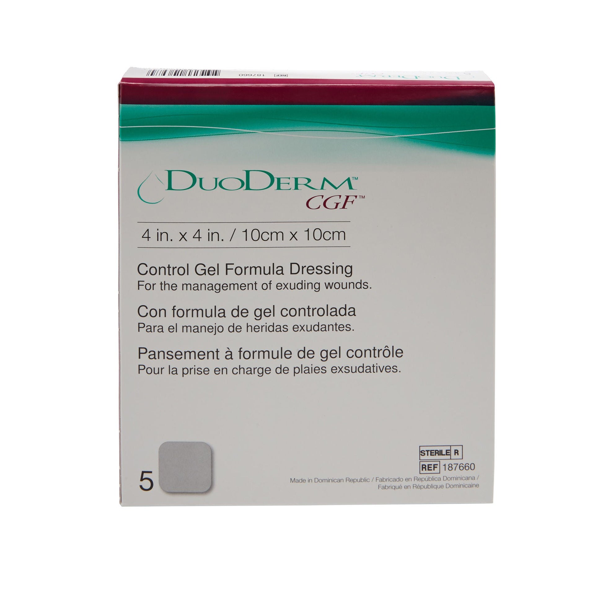 DuoDerm® CGF® Hydrocolloid Dressing