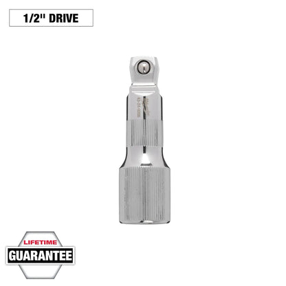 Milwaukee 1/2" Drive 3" Wobble Extension 43-24-9208 | 1/2 in Drive, Chrome Vanadium Steel