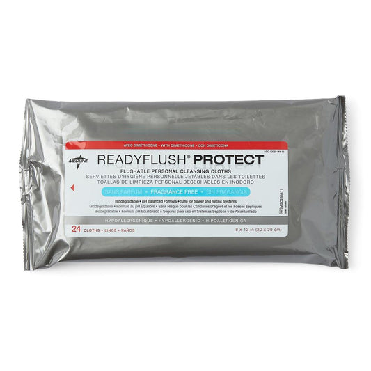ReadyFlush® Protect Flushable Incontinence Care Wipe