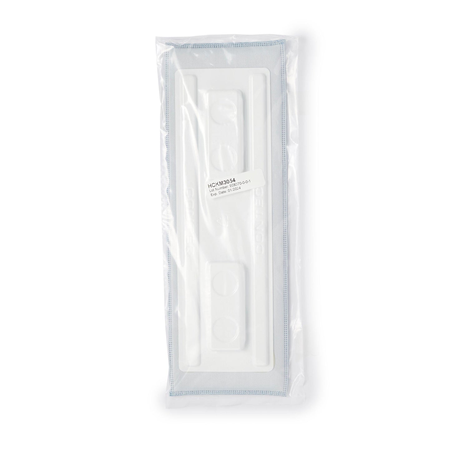 Contec Klean Max Cleanroom Wet Mop Pad Sealed Edge White Microfiber / Polyester Disposable