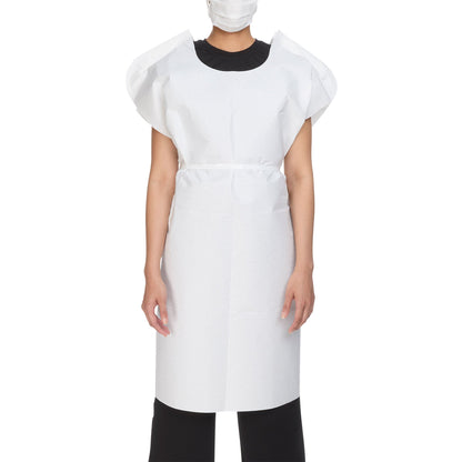 McKesson Patient Exam Gown, White