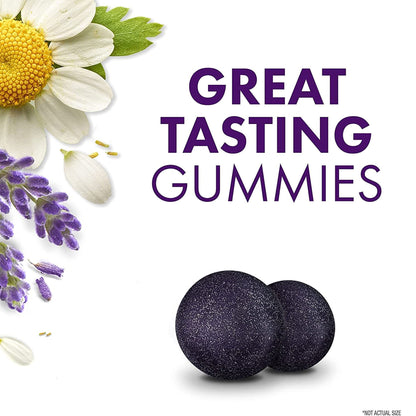 ZzzQuil Pure Zzzs Melatonin + Chamomile & Lavender Gummies, Wildberry Vanilla