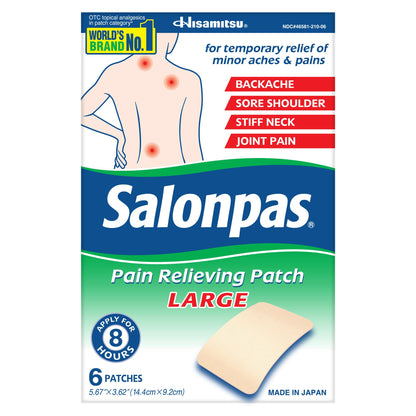 Salonpas® Pain Relieving Patches Large