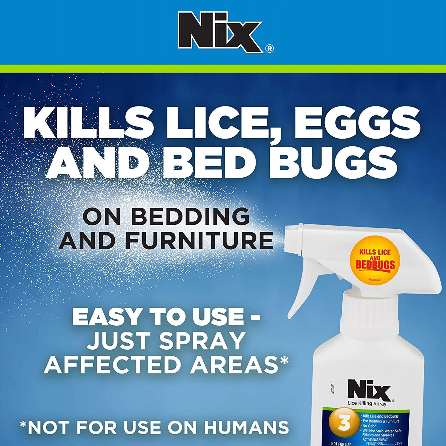 Nix® Lice Killing Furniture Treatment Spray
