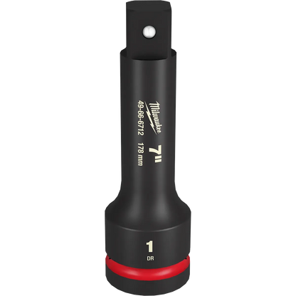 Milwaukee SHOCKWAVE Impact Duty 1" Drive 7" Extension 49-66-6712 | 1" Drive