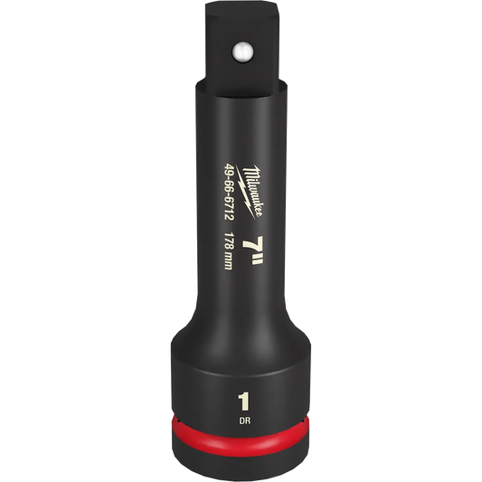 Milwaukee SHOCKWAVE Impact Duty 1" Drive 7" Extension 49-66-6712 | 1" Drive