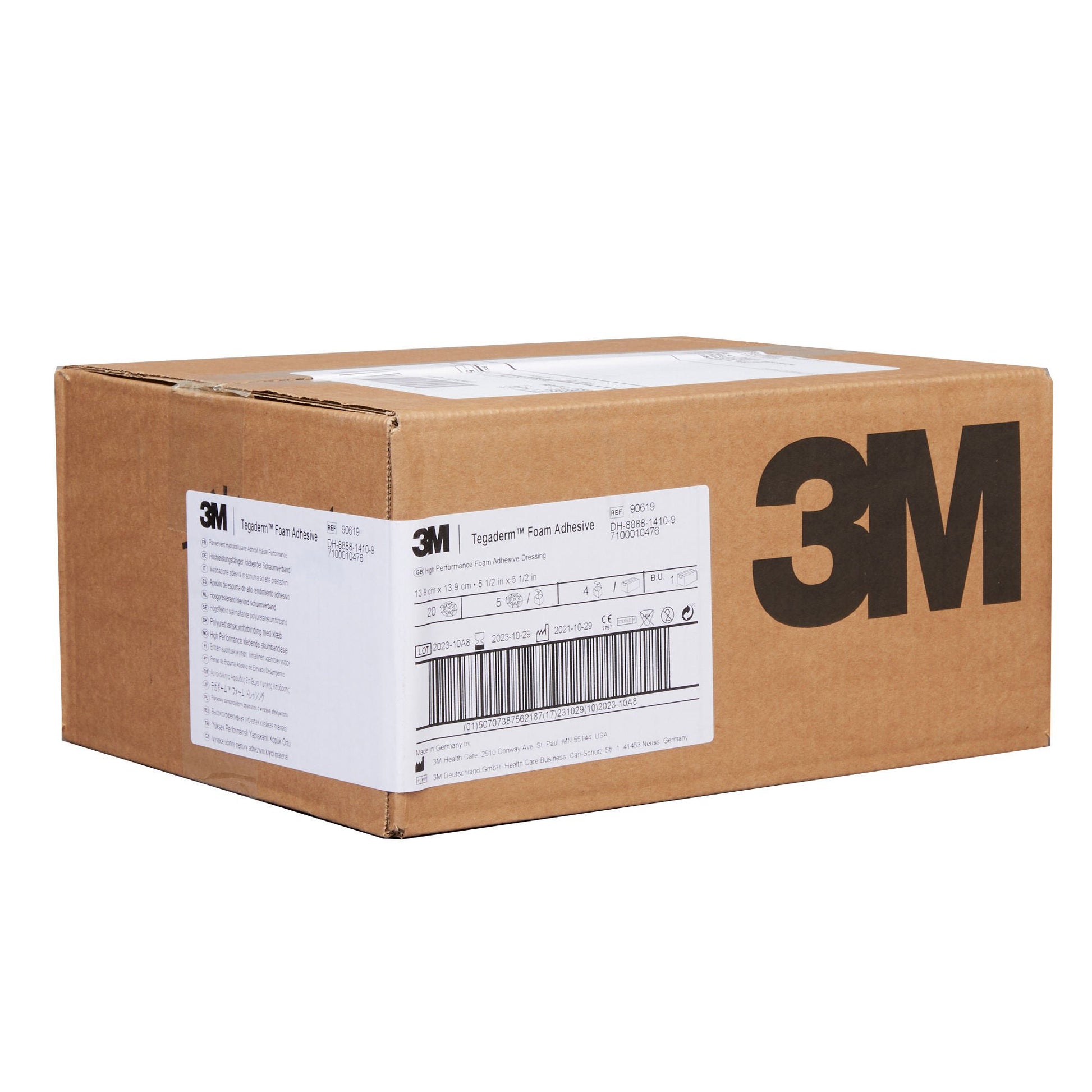 3M™ Tegaderm™ High Performance Adhesive w/ Border Foam Dressing