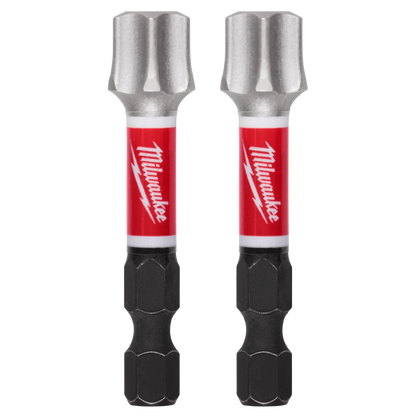 Milwaukee SHOCKWAVE Impact Duty 2" T55 Impact Bits 2PK 48-32-6004 | T55 Drive, 2-Piece