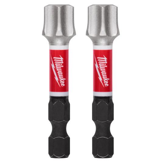 Milwaukee SHOCKWAVE Impact Duty 2" T55 Impact Bits 2PK 48-32-6004 | T55 Drive, 2-Piece