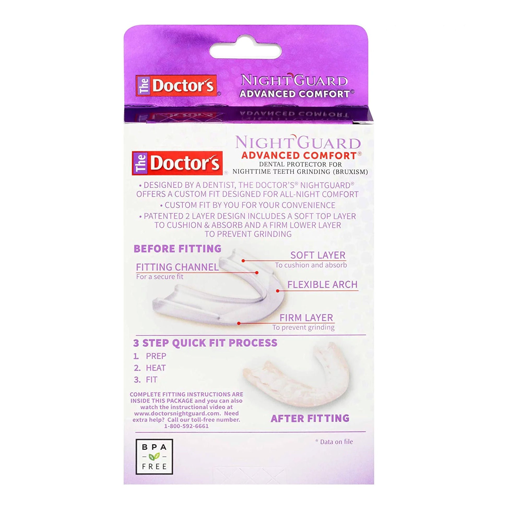 The Doctor's® NightGuard Advanced Comfort Dental Protector