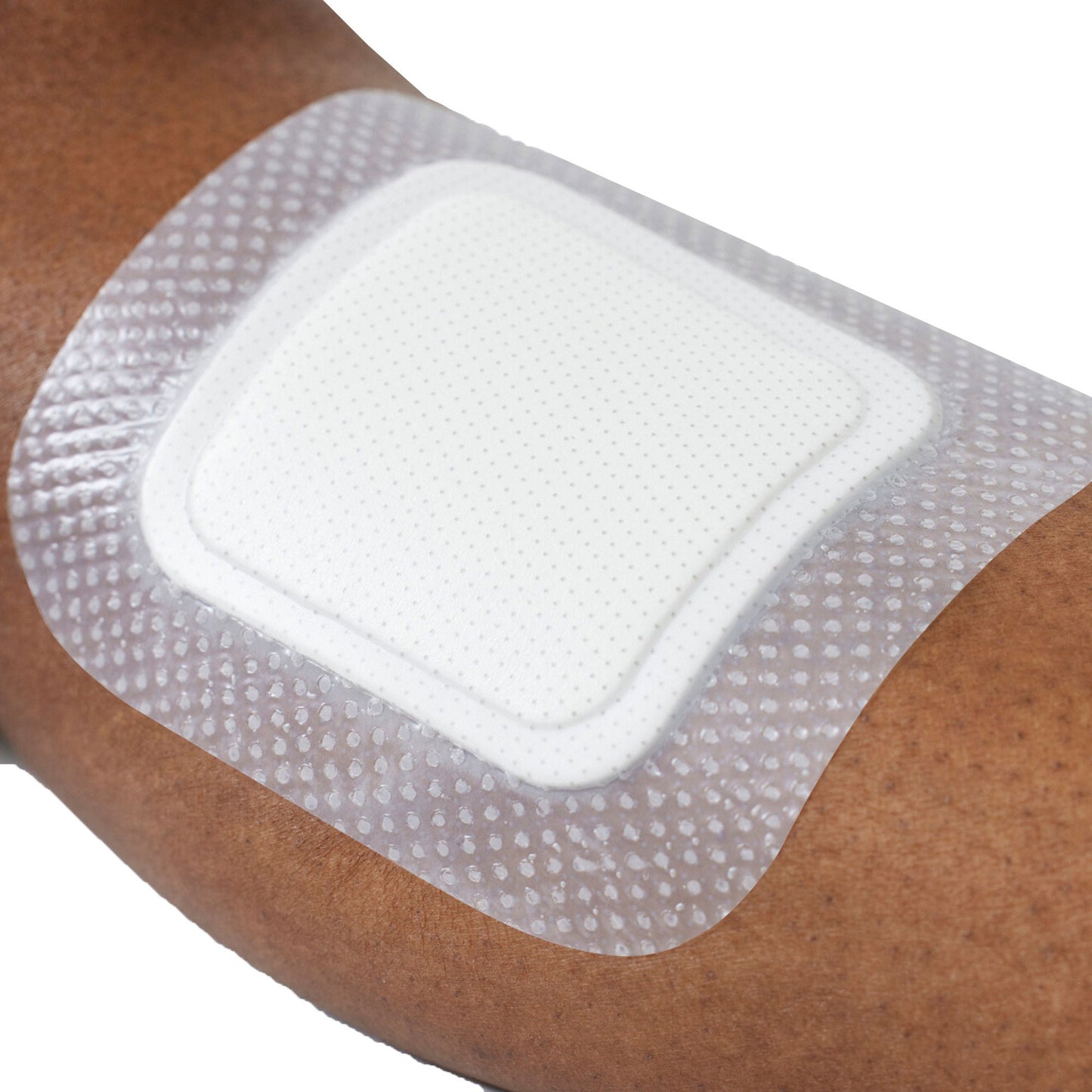 Biatain Silicone Fit Silicone Foam Dressing With Border Film Backing Silicone Adhesive Square