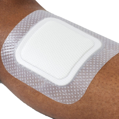 Biatain Silicone Fit Silicone Foam Dressing With Border Film Backing Silicone Adhesive Square
