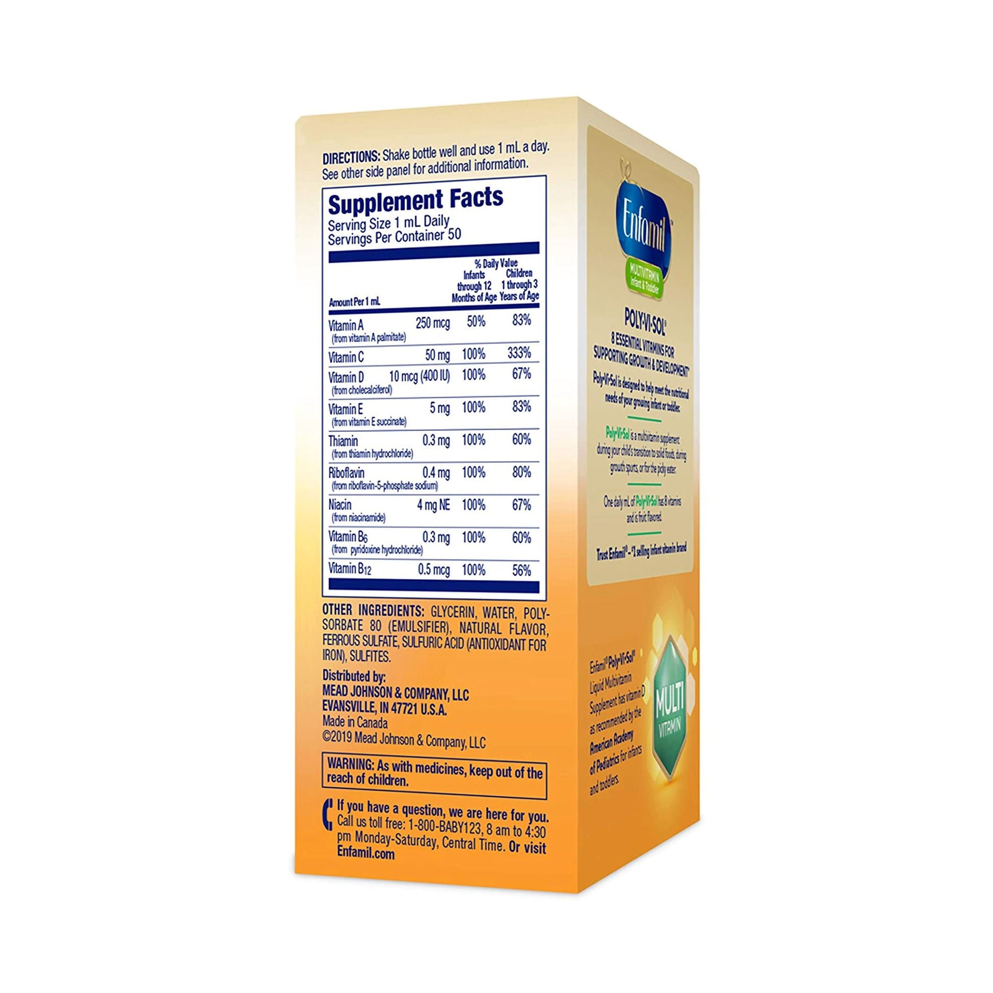 Poly·Vi·Sol® Vitamin A Pediatric Multivitamin Supplement