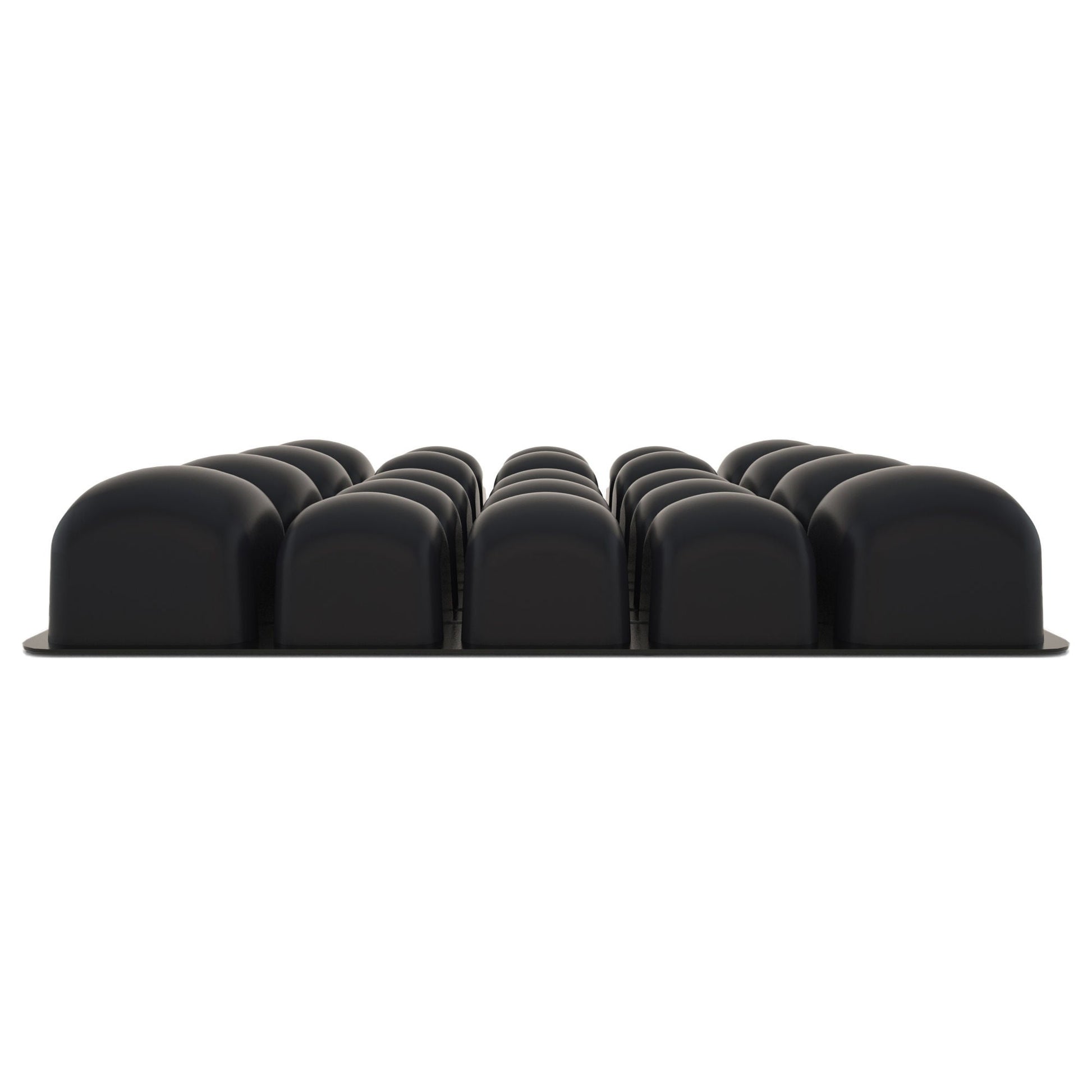 ROHO® Mosaic® Inflatable Seat Cushion, Air Cells, Black