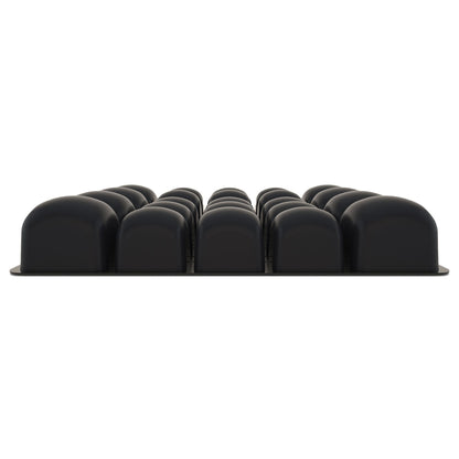 ROHO® Mosaic® Inflatable Seat Cushion, Air Cells, Black