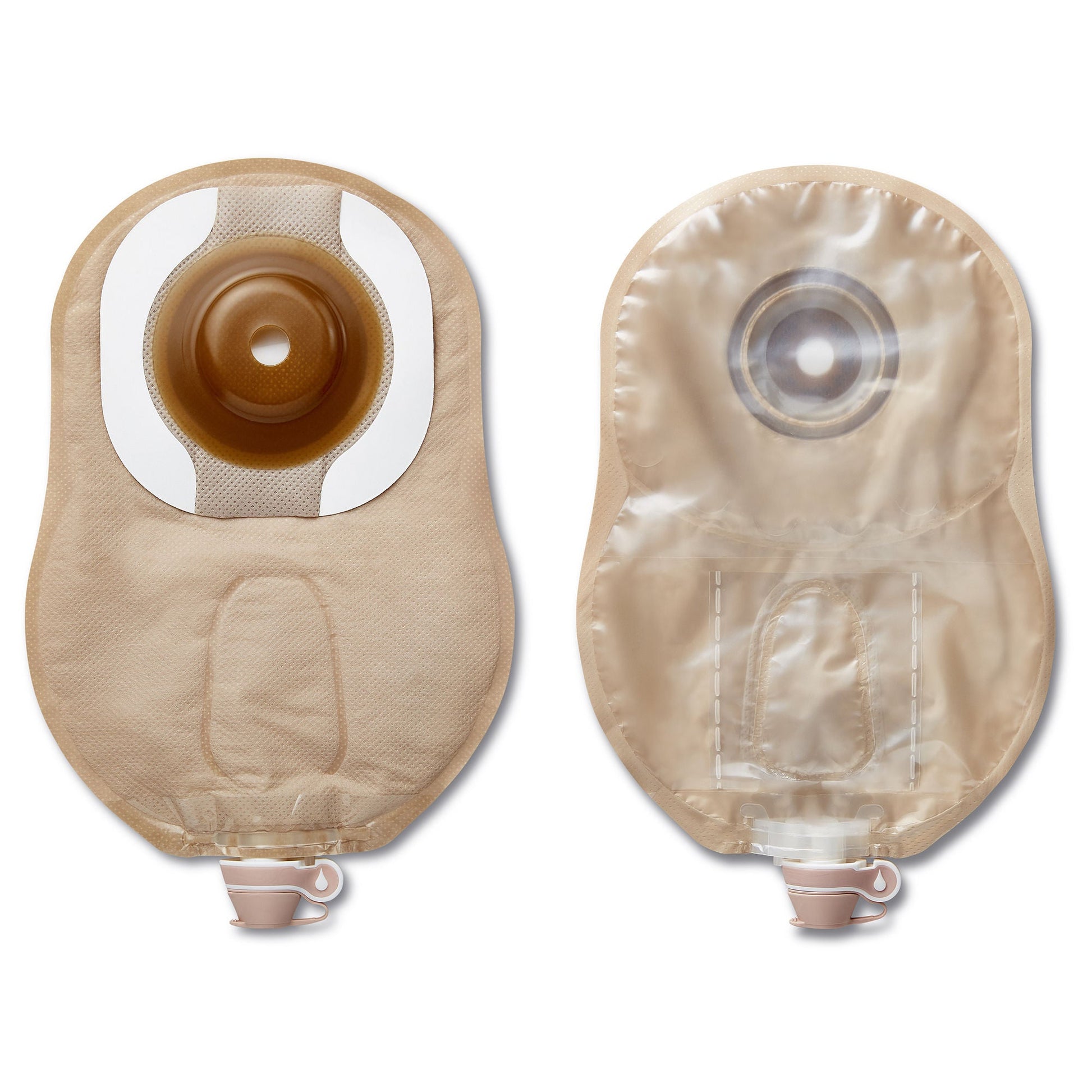 Premier™ 84794 One-Piece Ultra-Clear Urostomy Pouch, Cut to fit up to