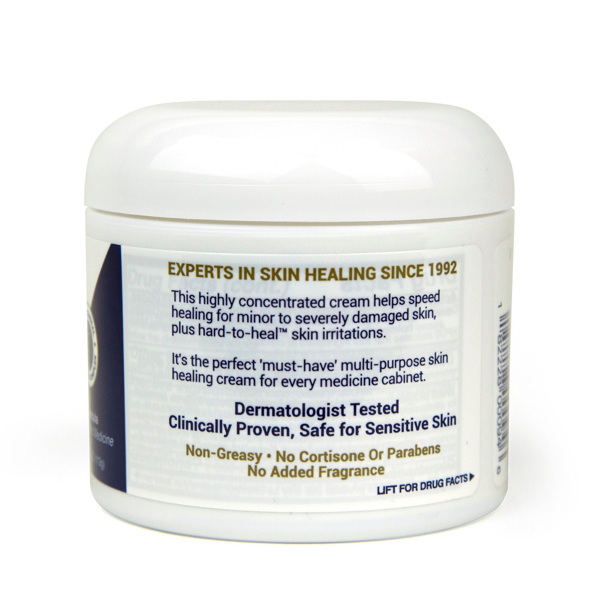 TriDerma® MD Intense Fast Healing® Moisturizer, Jar, Unscented