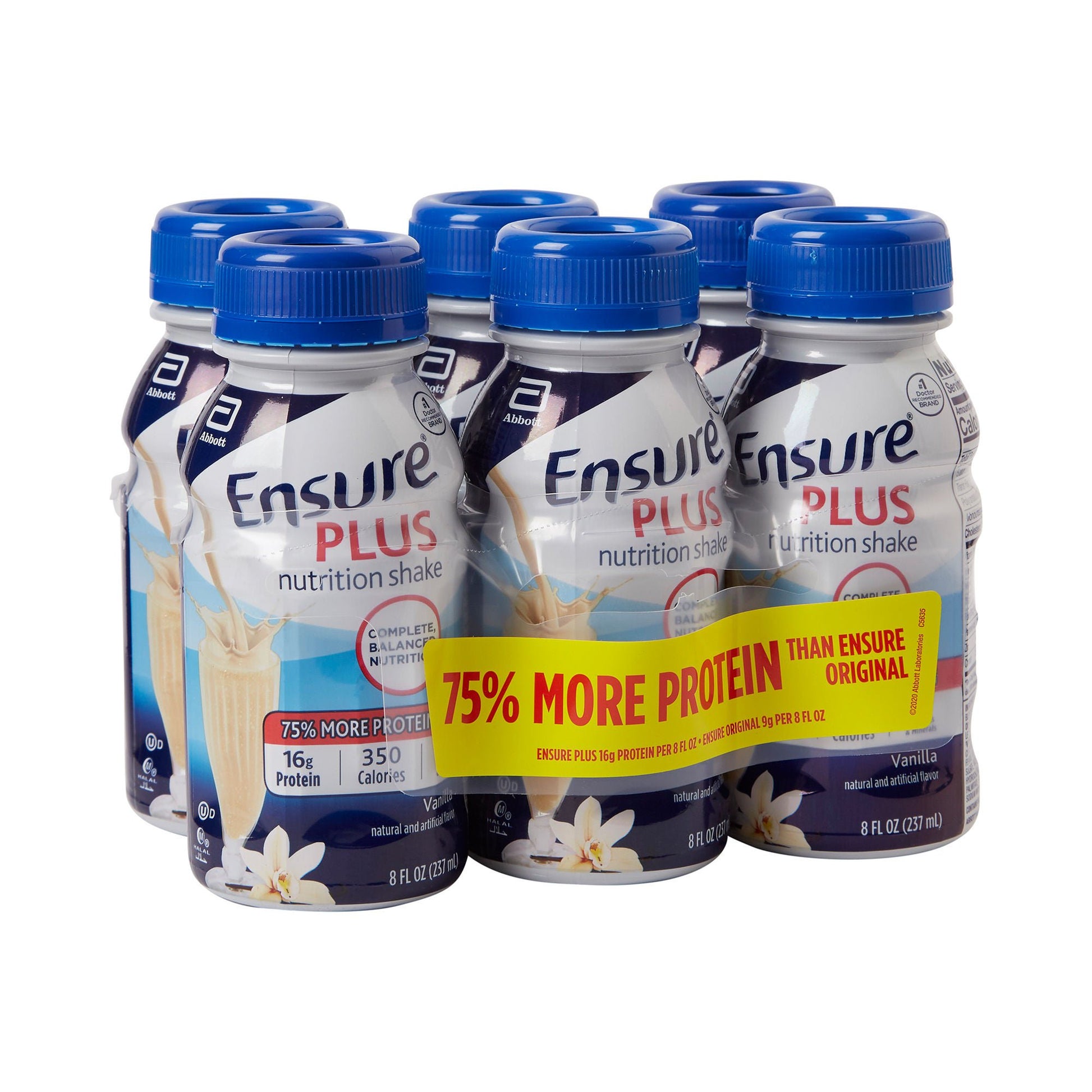 Ensure® Plus Nutrition Shake, Vanilla, bottle