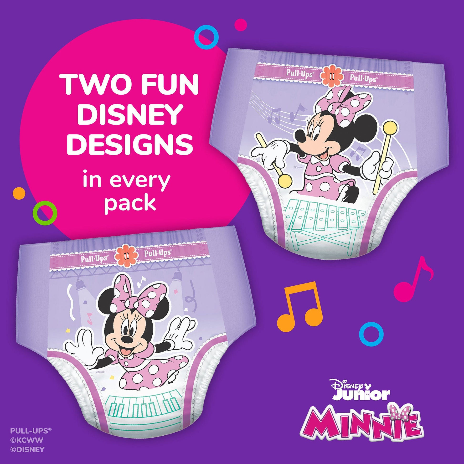 Huggies Pull-Ups® Learning Designs® for Girls Training Pants, 3T to 4T