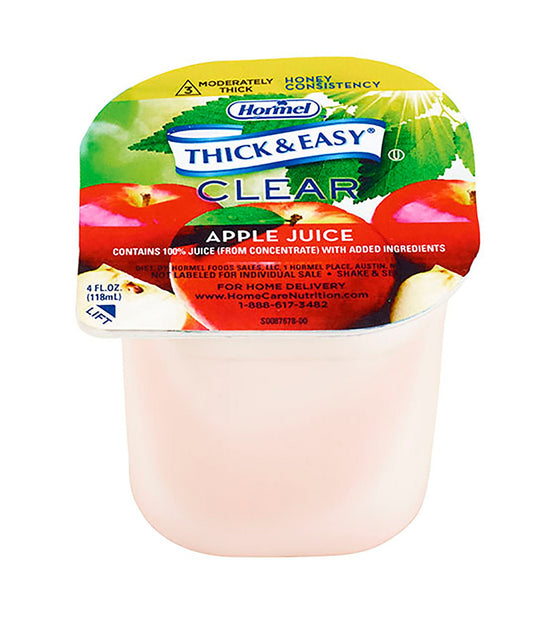 Thick & Easy® Clear Honey Consistency Apple Thickened Beverage, Cup