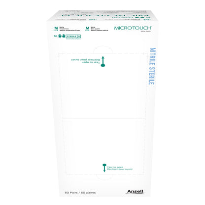 Micro-Touch® Nitrile Sterile Nitrile Exam Gloves, Blue - view 5
