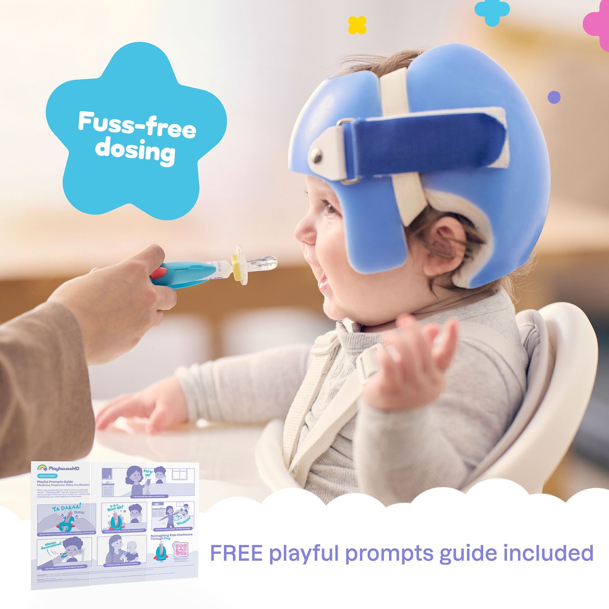 Medicine Buddy™ Rocket Medication Dispenser for Infants, Babies & Toddlers