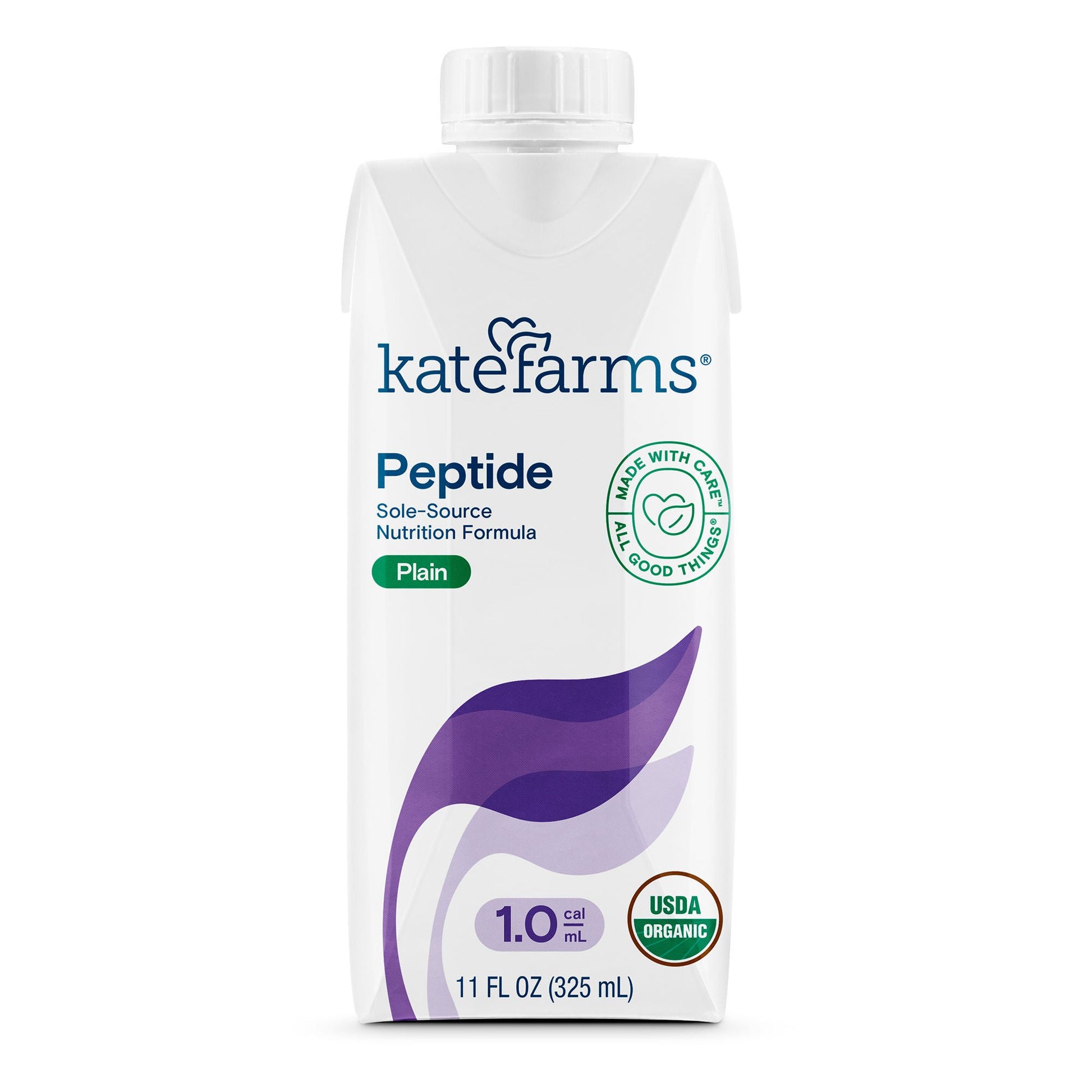 Kate Farms® Peptide 1.0 Sole-Source Nutrition Formula, carton