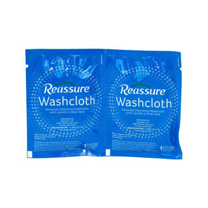 Reassure Personal Cleansing Wipe Individual Packet Light Scent