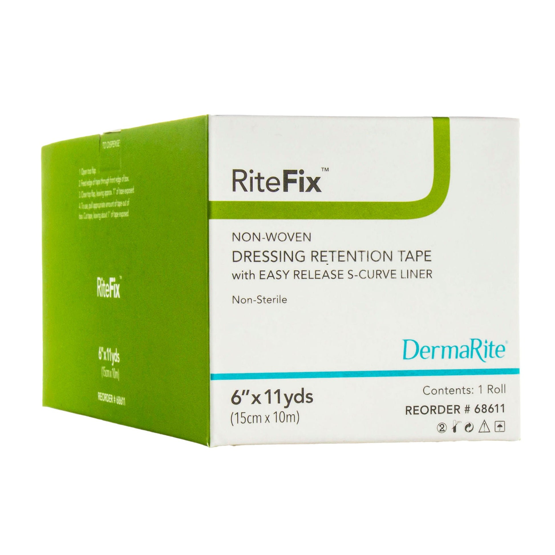 RiteFix™ Nonwoven Dressing Retention Tape, White