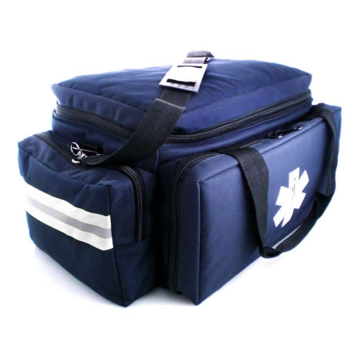 MedSource Trauma Bag Navy Blue Water Resistant Fabric 10-
