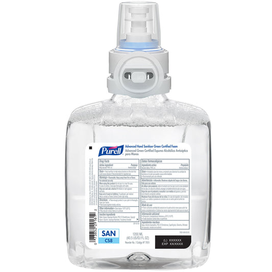 Purell® Advanced Green Certified Hand Sanitizer, Dispenser Refill Bottle