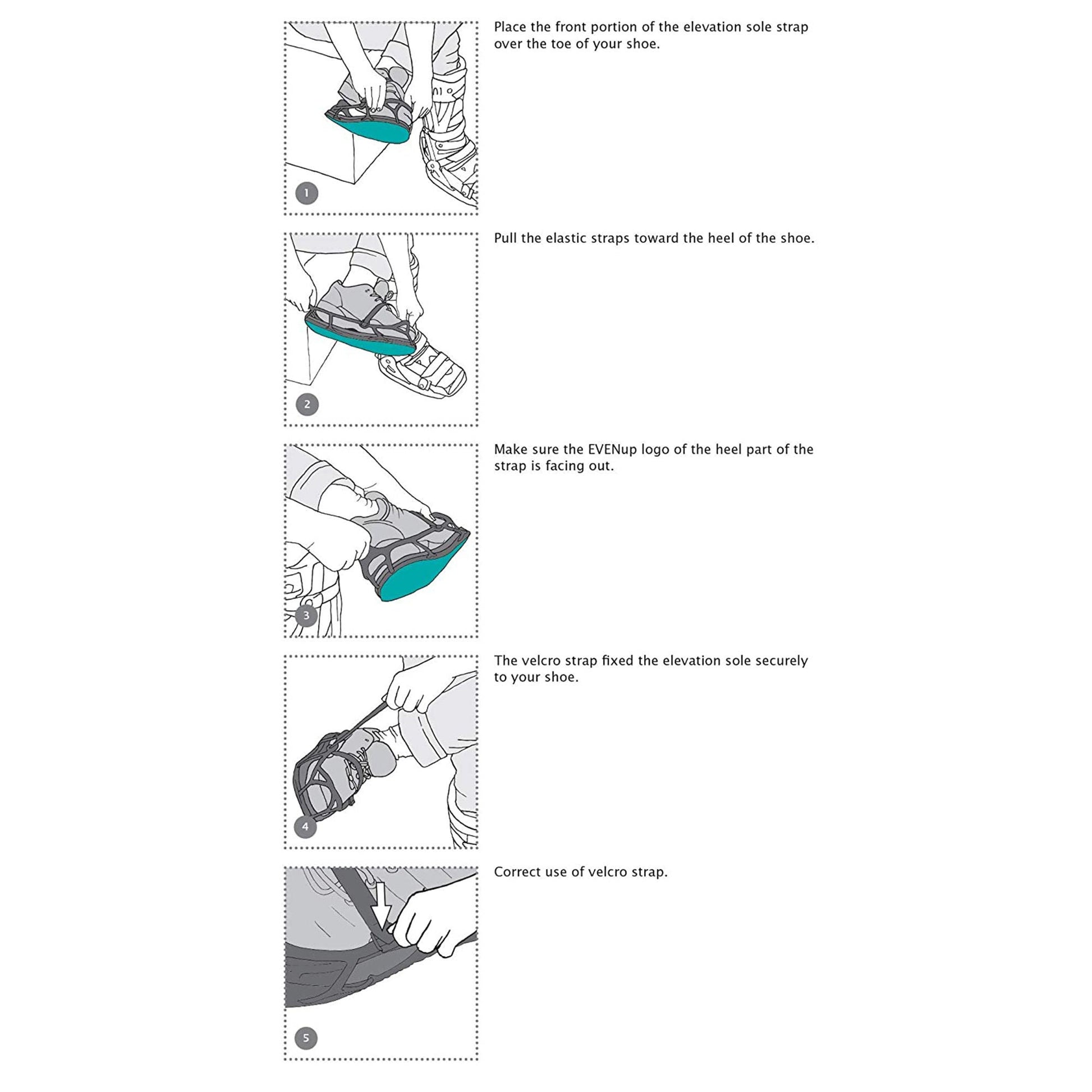 Evenup Shoe Leveler, Small