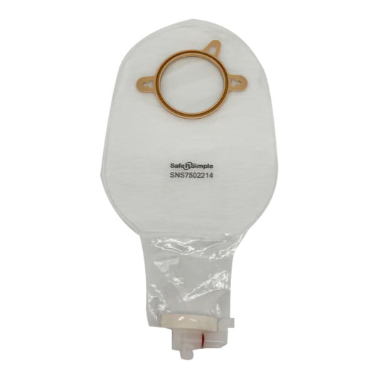 Safe n Simple Urostomy Pouch Two-Piece System Length Without Barrier Drainable