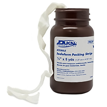 Dukal Iodoform Wound Packing Strip, ¼ Inch x