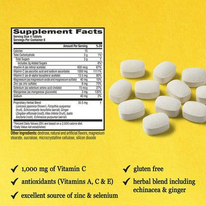 Airborne® Original Immune Support Supplement Chewable Tablets Citrus