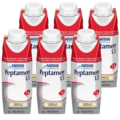 Peptamen® 1.5 Vanilla Peptide-Based Calorically Dense Complete Nutrition