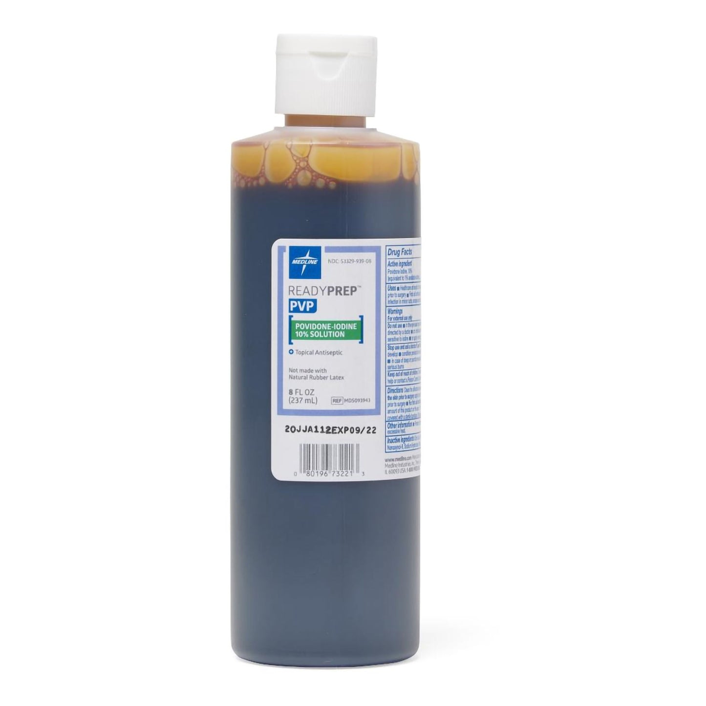 ReadyPrep Skin Prep Solution Bottle 10% Strength Povidone-Iodine
