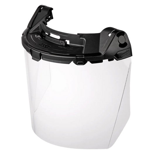 Milwaukee BOLT Task Full Face Shield - Clear Uncoated Lens (Compatible with BOLT Safety Helmets & BOLT Hard Hats) 48-73-1460