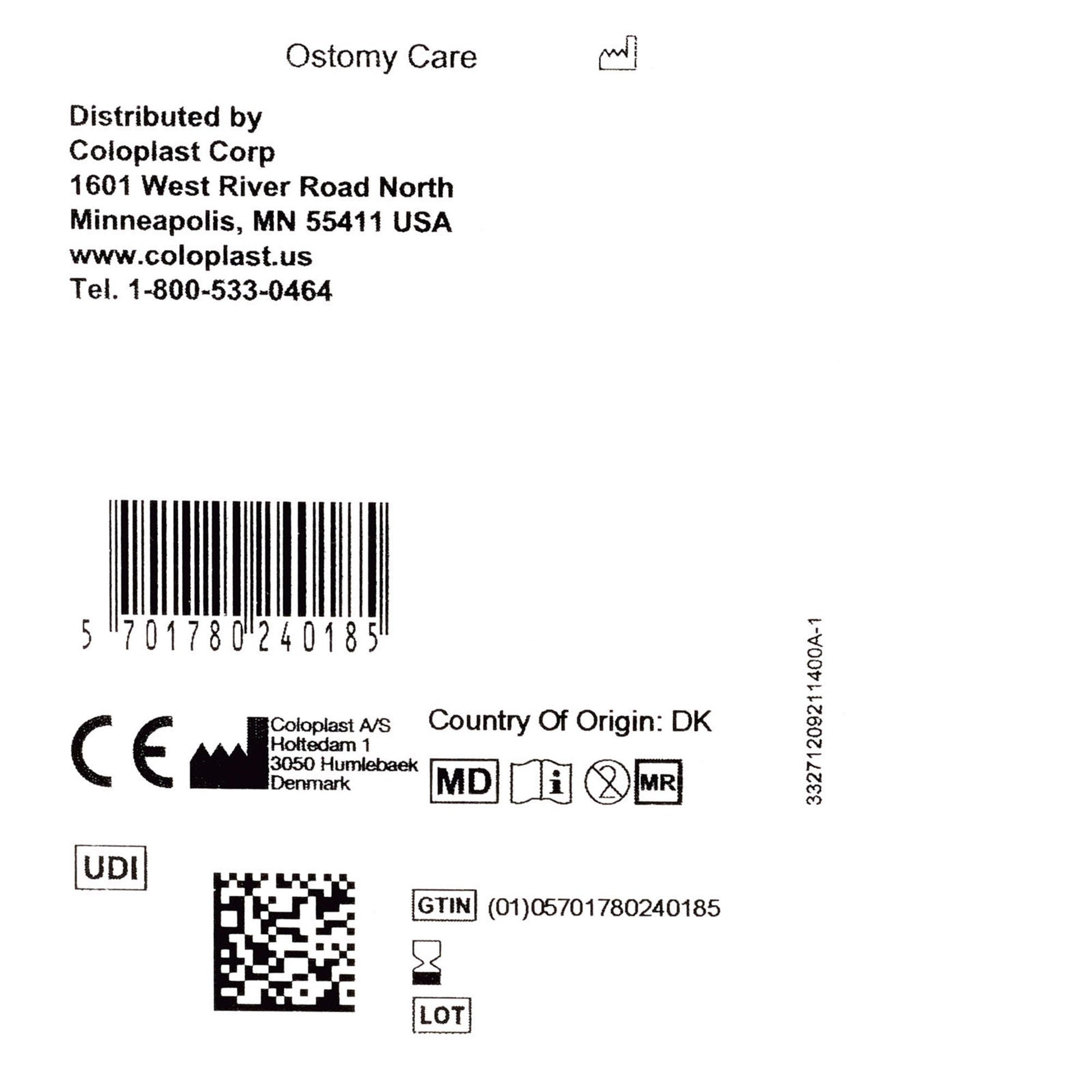 Brava Ostomy Seal Convex, Starter Hole (30mm) For Use with Ostomy Pouch