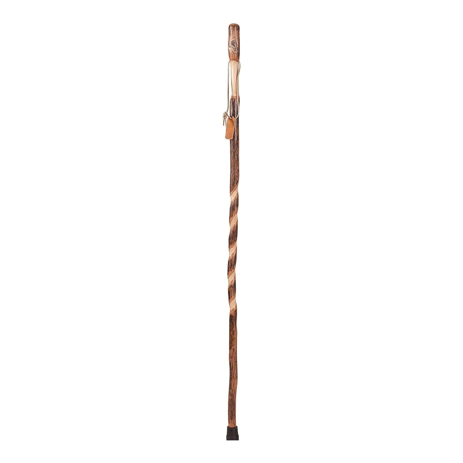 Brazos™ Twisted Hickory Rustic Walking Stick, 58-Inch Height