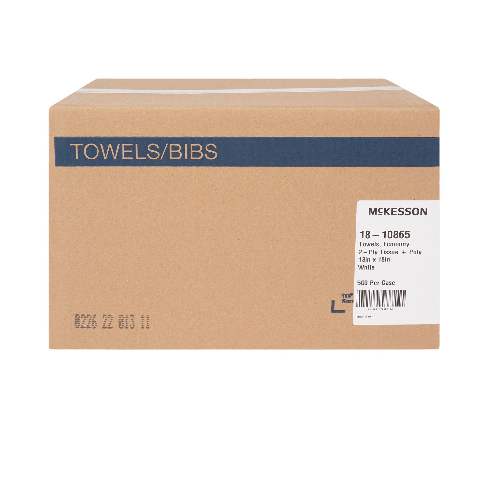 McKesson Nonsterile White Procedure Towel