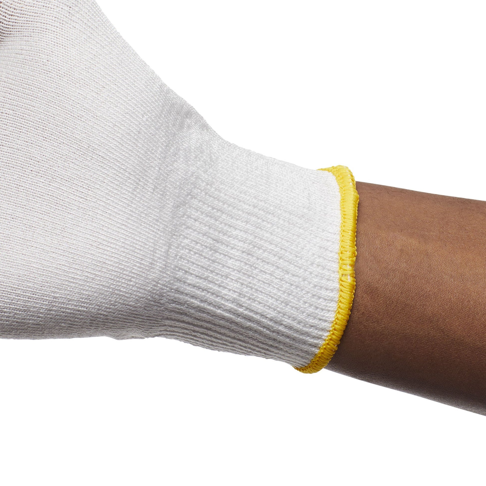 Sterile Flex-Gard™ HDPE Fiber / Spandex / Polyester Glove Liners, White - view 8
