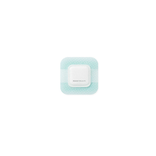 Biatain Silicone Fit Silicone Foam Dressing With Border Film Backing Silicone Adhesive Square
