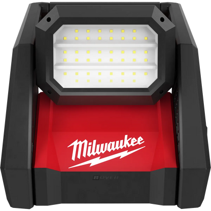 Milwaukee M18 ROVER Dual Power Flood Light 2366-20 | M18 Battery, Glass Filled Nylon