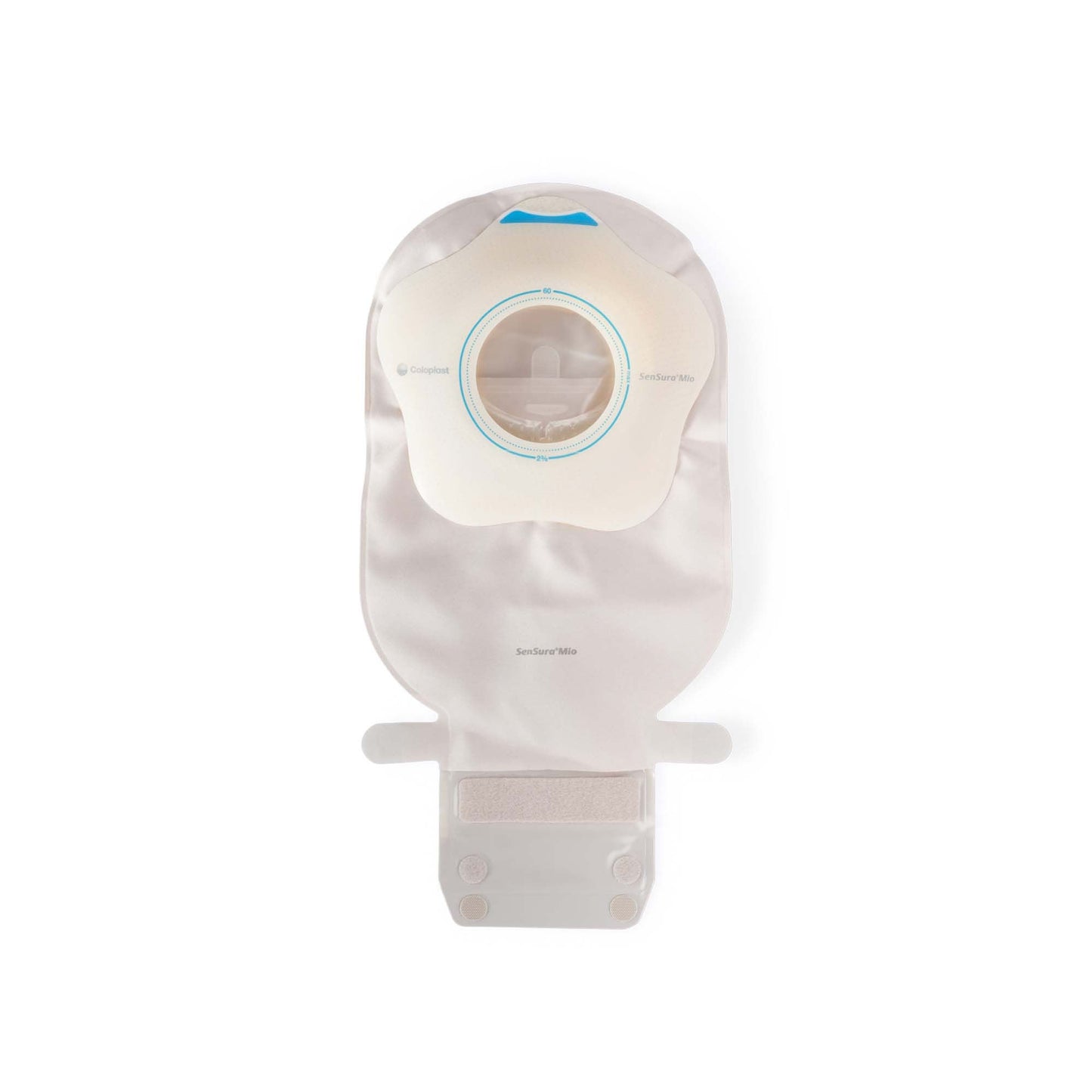 SenSura® Mio Convex Flip 1-Piece Ostomy Pouch, Stoma