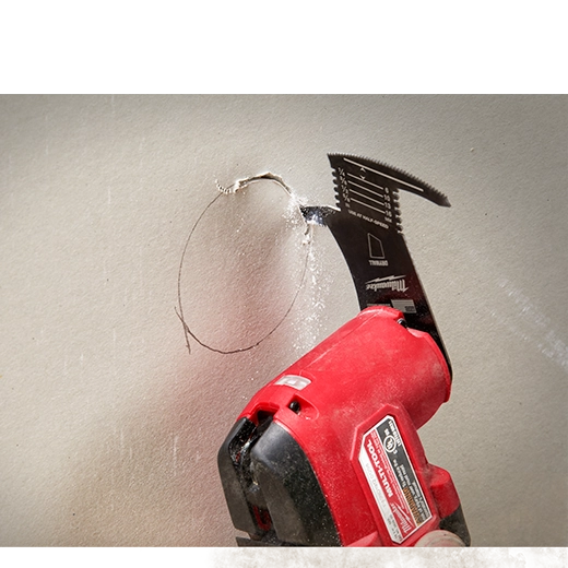 Milwaukee 5-in-1 Drywall Universal Fit Oscillating Multi-Tool Blade (1 PK) 49-25-2281 | 2 in Blade Length, High Carbon Steel
